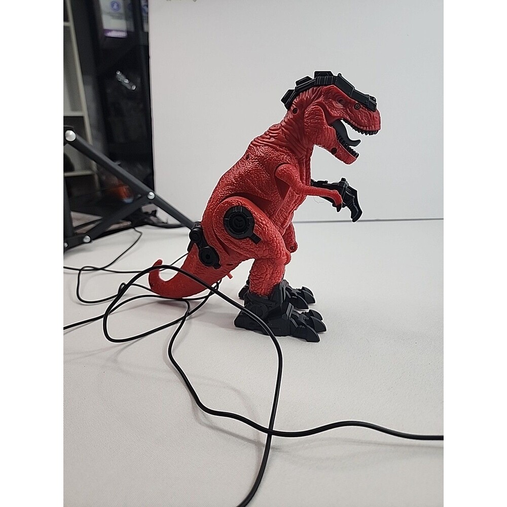 Dinosaur Battery Powered Walking Cyber T-Rex Remote Control Toy Gift idea.